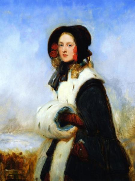 The Winter Walk by Sir Francis Grant, P.r.a.