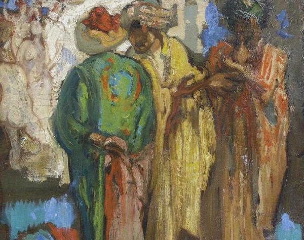 The Slave Market by Sir Frank William Brangwyn
