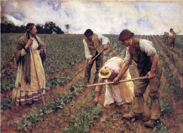 A Field Gang by Sir George Clausen