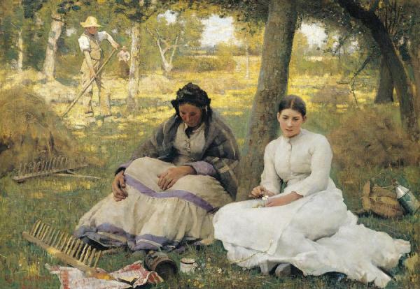 Day Dreams by Sir George Clausen