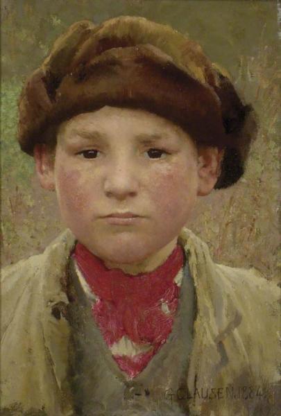 Sir George Clausen Farmer's Boy