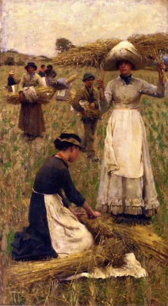 Gleaners by Sir George Clausen