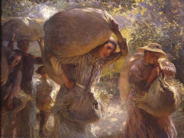 Gleaners Coming Home by Sir George Clausen
