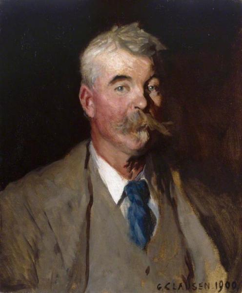 Mark Fisher by Sir George Clausen