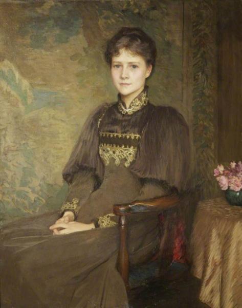 Mrs Herbert Roberts by Sir George Clausen
