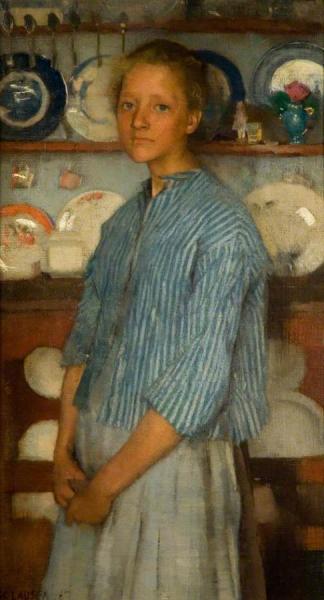 Normandy Peasant by Sir George Clausen Oil Painting Reproductions