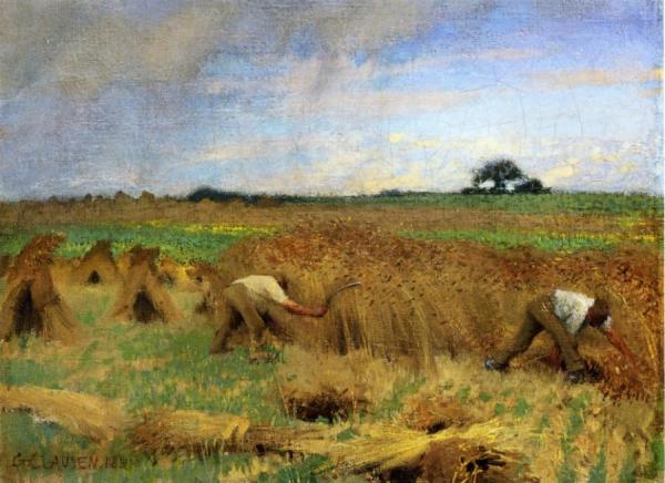 Reapers by Sir George Clausen