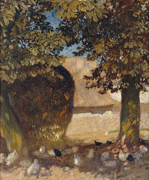 Sunlight And Shadow by Sir George Clausen