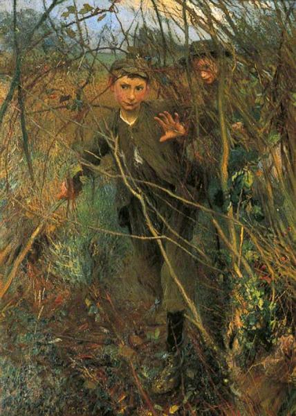Sir George Clausen The Gap In The Hedge