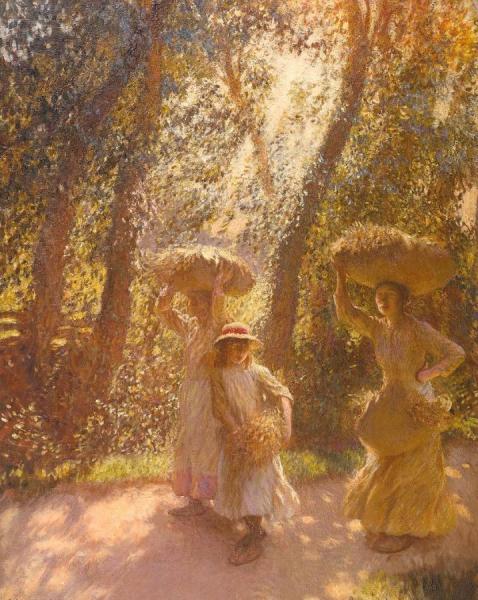 The Gleaners Returning by Sir George Clausen