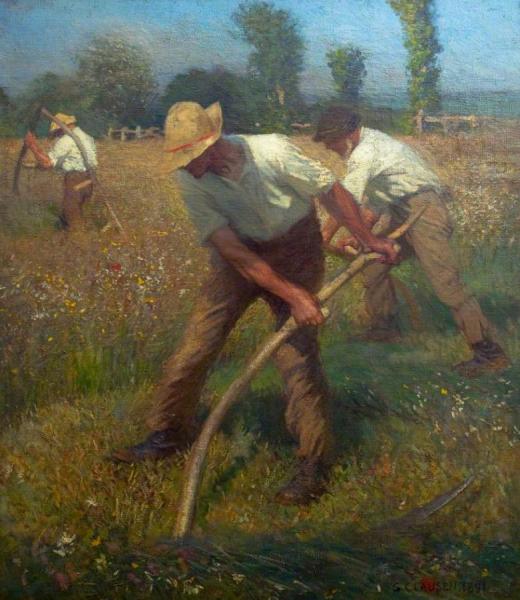 The Mowers by Sir George Clausen