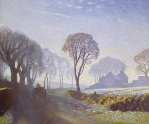 The Road, Winter Morning by Sir George Clausen
