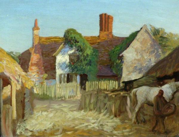 Winzes Farm by Sir George Clausen