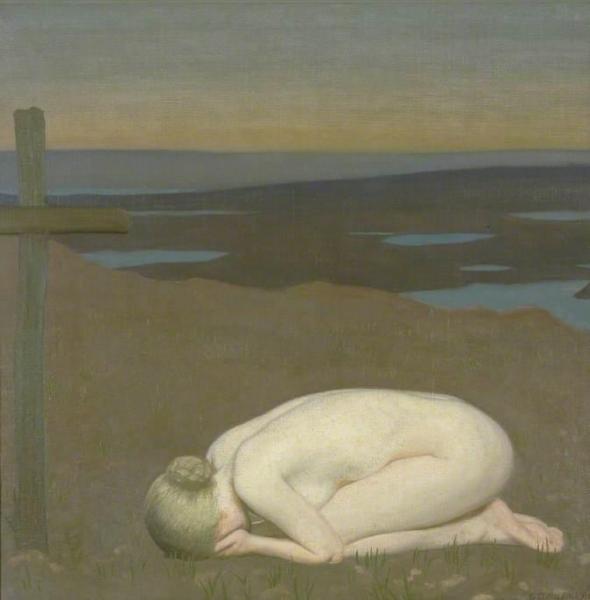 Youth Mourning by Sir George Clausen