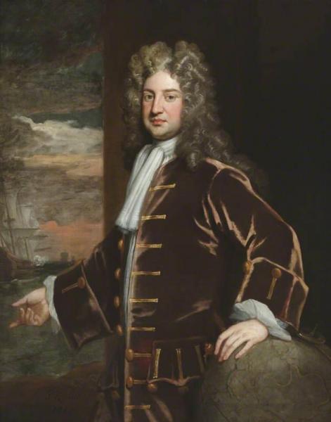 Admiral George Delaval by Sir Godfrey Kneller, Bt.
