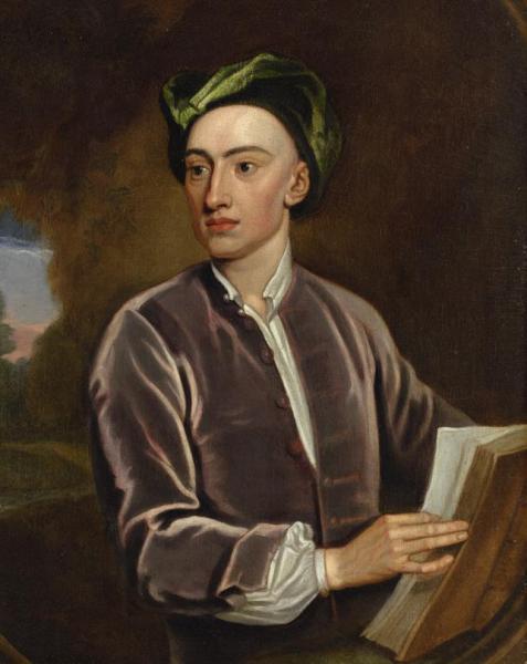 Alexander Pope by Sir Godfrey Kneller, Bt.