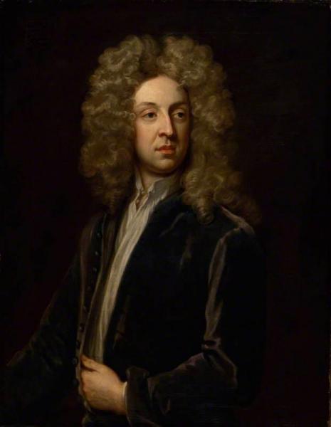 Arthur Maynwaring by Sir Godfrey Kneller, Bt.