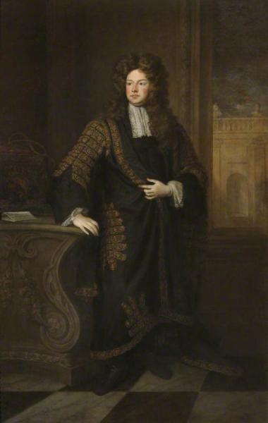 Charles Montagu, 1st Earl Of Halifax, One Of The Founders Of The Bank Of England by Sir Godfrey Kneller, Bt.
