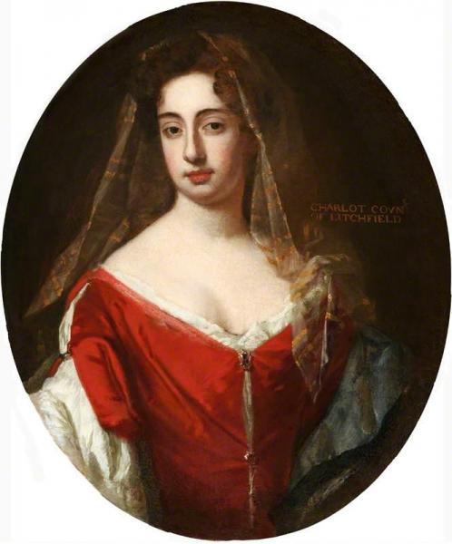 Charlotte Fitzroy, Countess Of Lichfield by Sir Godfrey Kneller, Bt.