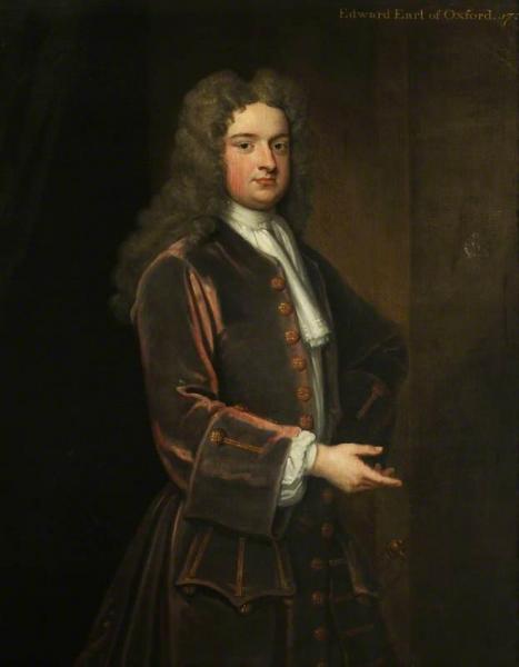 Edward Harley, 2nd Earl Of Oxford by Sir Godfrey Kneller, Bt.