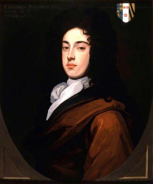 Edward Southwell by Sir Godfrey Kneller, Bt. Oil Painting Reproductions