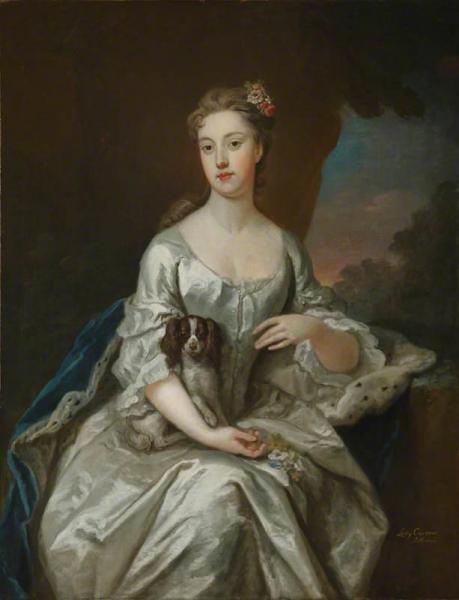 Frances Worsley, Baroness Carteret by Sir Godfrey Kneller, Bt.