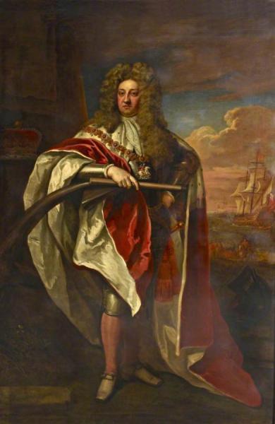 George, Prince Of Denmark, Duke Of Cumberland And Lord High Admiral by Sir Godfrey Kneller, Bt.
