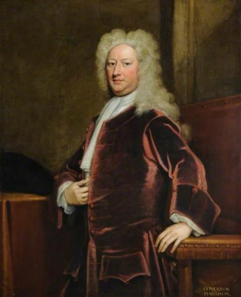 Governor Harrison by Sir Godfrey Kneller, Bt.