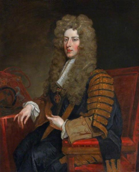 James Ogilvie, Viscount Seafield by Sir Godfrey Kneller, Bt.