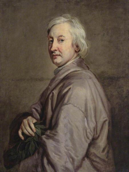 John Dryden, Playwright, Poet Laureate And Critic by Sir Godfrey Kneller, Bt. Oil Painting Reproductions