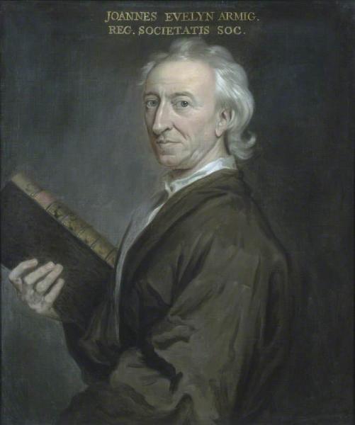 John Evelyn by Sir Godfrey Kneller, Bt.