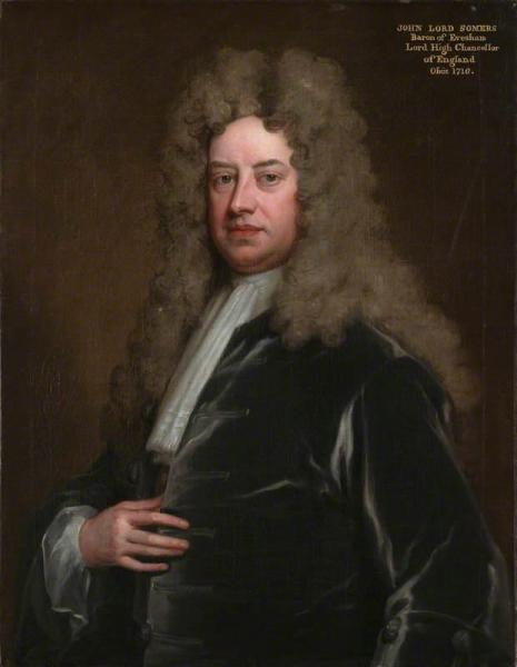 John Somers, Baron Somers by Sir Godfrey Kneller, Bt.