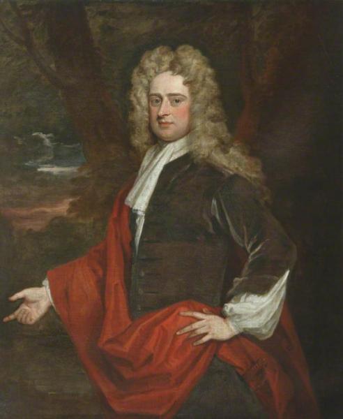 Joseph Addison by Sir Godfrey Kneller, Bt.