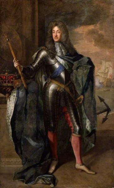 King James Ii by Sir Godfrey Kneller, Bt.