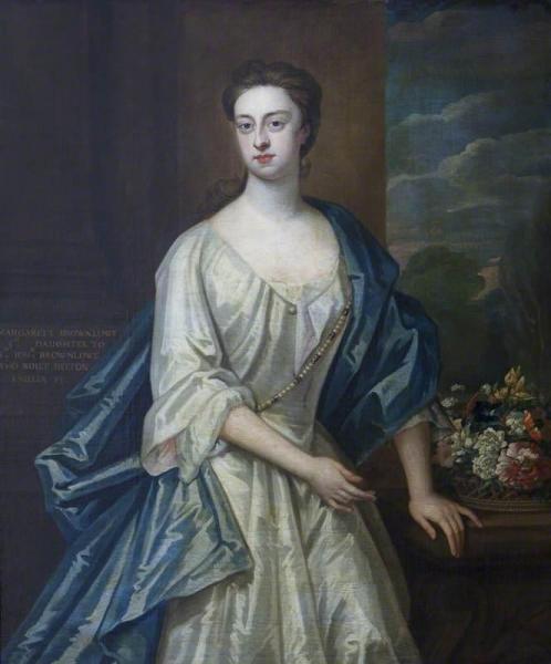 Margaret Brownlow by Sir Godfrey Kneller, Bt.