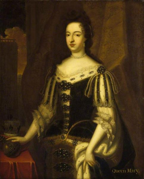 Mary Ii by Sir Godfrey Kneller, Bt. Oil Painting Reproductions