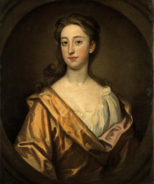 Mrs Bridget Ottley by Sir Godfrey Kneller, Bt.