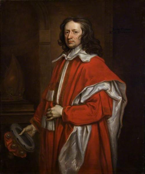 Nathaniel Crewe by Sir Godfrey Kneller, Bt. Oil Painting Reproductions