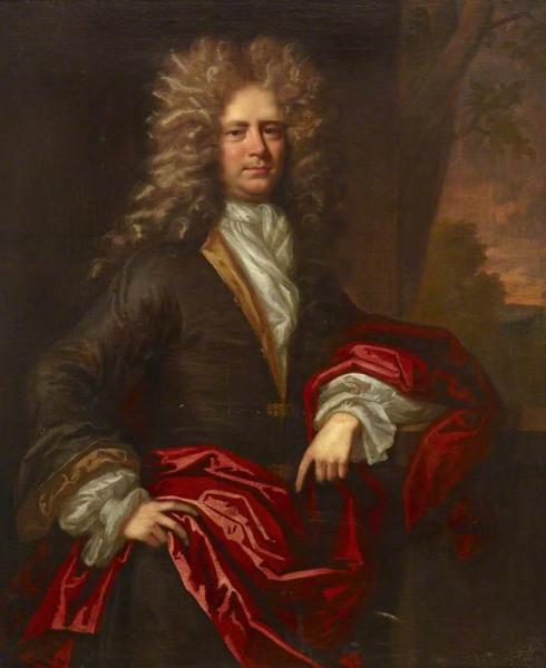 Portrait Of A Gentleman by Sir Godfrey Kneller, Bt.