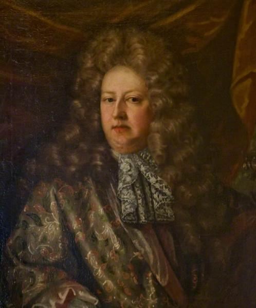 Portrait Of A Gentleman In A Grey Robe by Sir Godfrey Kneller, Bt.