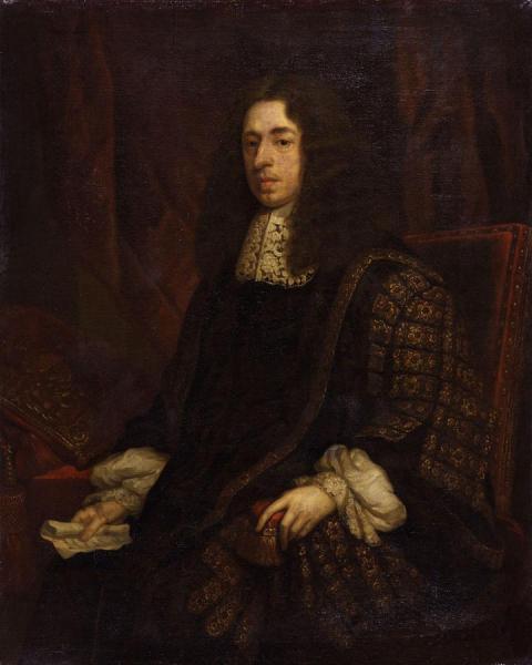 Portrait Of Heneage Finch, 1st Earl Of Nottingham by Sir Godfrey Kneller, Bt.