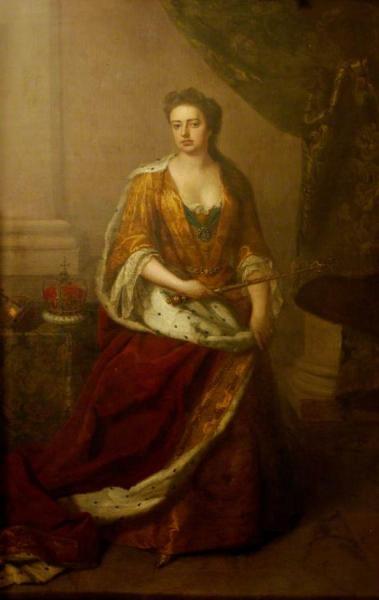 Queen Anne by Sir Godfrey Kneller, Bt.