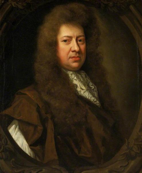 Samuel Pepys by Sir Godfrey Kneller, Bt.