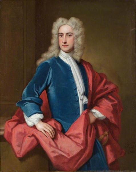 Samuel Sandys, 1st Baron Sandys Of Ombersley by Sir Godfrey Kneller, Bt.