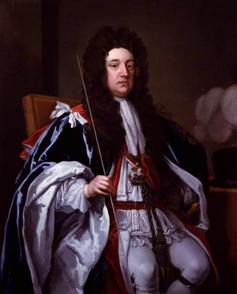 Sidney Godolphin, 1st Earl Of Godolphin by Sir Godfrey Kneller, Bt.