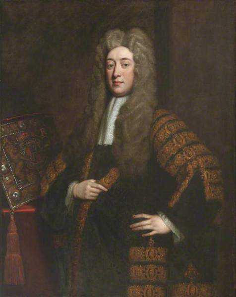 Simon Harcourt by Sir Godfrey Kneller, Bt.