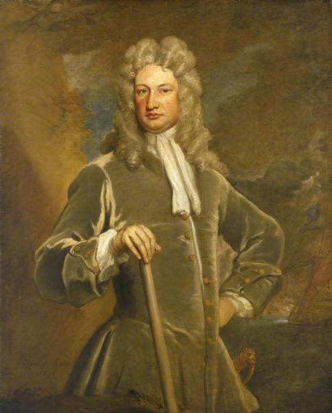 Sir Charles Wager by Sir Godfrey Kneller, Bt.
