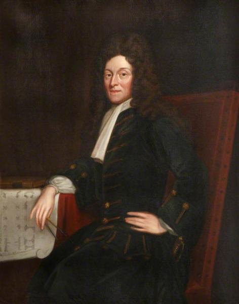 Sir Christopher Wren by Sir Godfrey Kneller, Bt. Oil Painting Reproductions