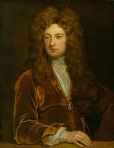 Sir John Vanbrugh by Sir Godfrey Kneller, Bt.
