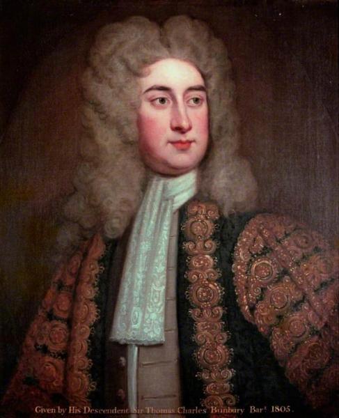 Sir Thomas Hanmer by Sir Godfrey Kneller, Bt. Oil Painting Reproductions